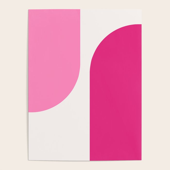 Modern Minimal Arch Abstract XCIII Poster Gallery Image 1