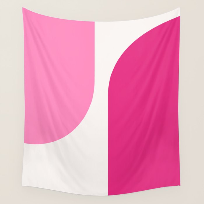 Modern Minimal Arch Abstract XCIII Wall Tapestry Gallery Image 4