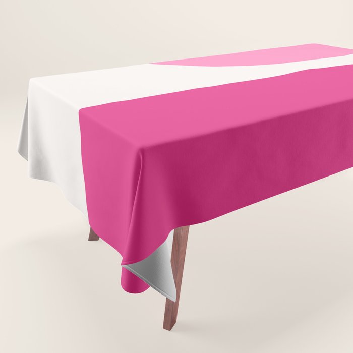 Modern Minimal Arch Abstract XCIII Tablecloth Gallery Image 1