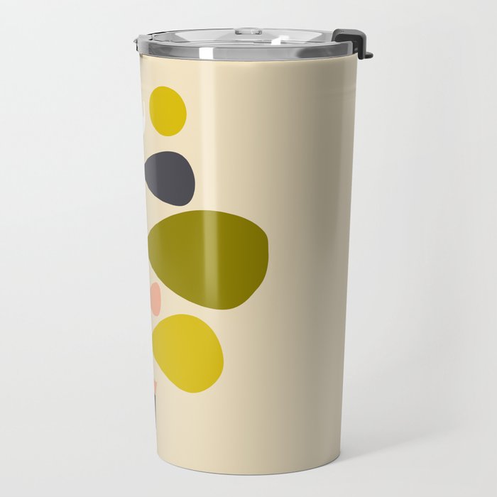 Flower Cat Plants Travel Mug Gallery Image 2