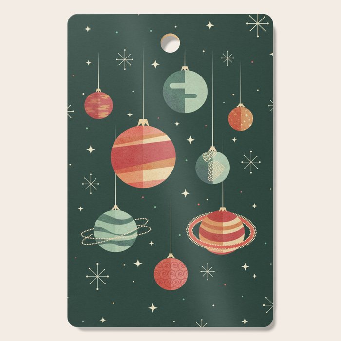 Joy to the Universe (on Green) Cutting Board Gallery Image 1