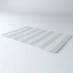 Light Blue Stripes Rug Gallery Image 3
