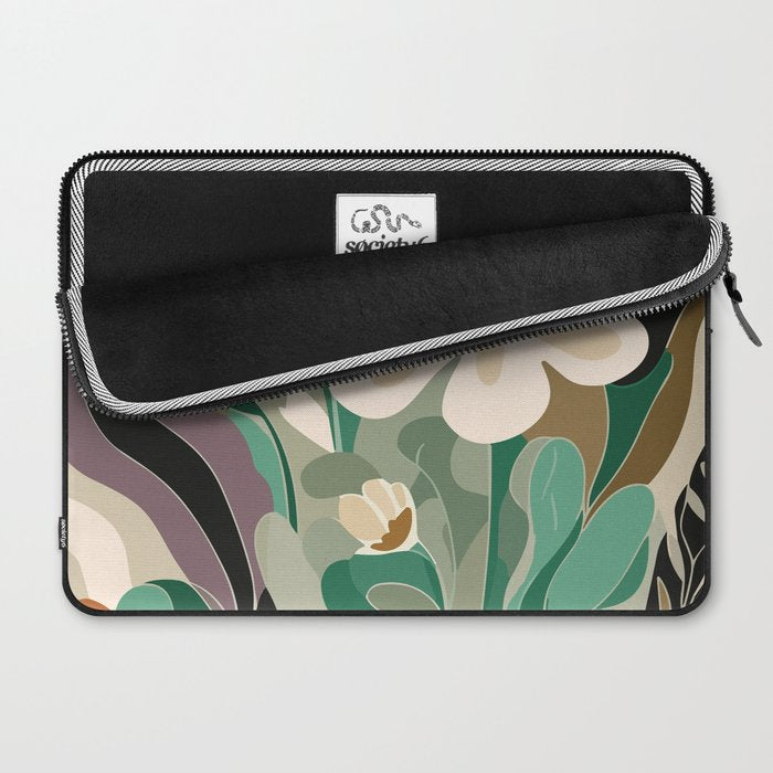 Seattle Flower Market Print Laptop Sleeve Gallery Image 2