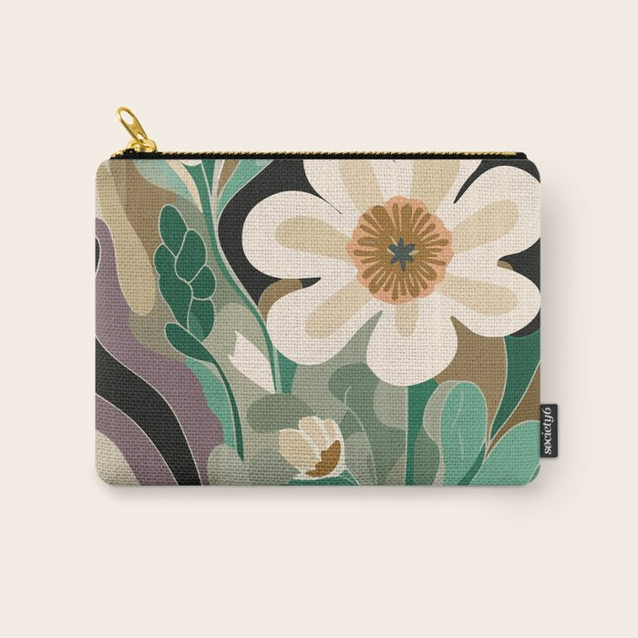 Seattle Flower Market Print Carry All Pouch Gallery Image 1