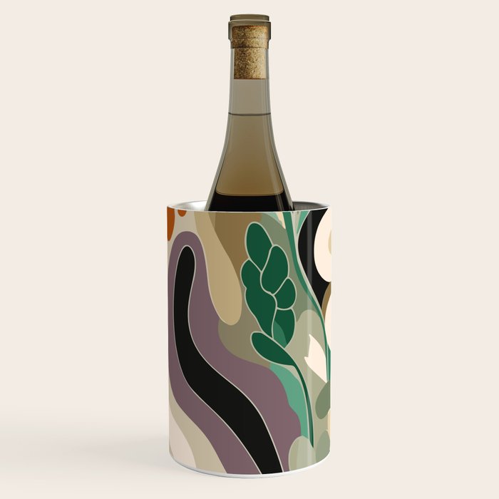 Seattle Flower Market Print Wine Chiller Gallery Image 2