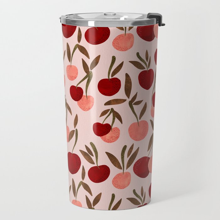 Cherry Collection - Blush Travel Mug Gallery Image 2