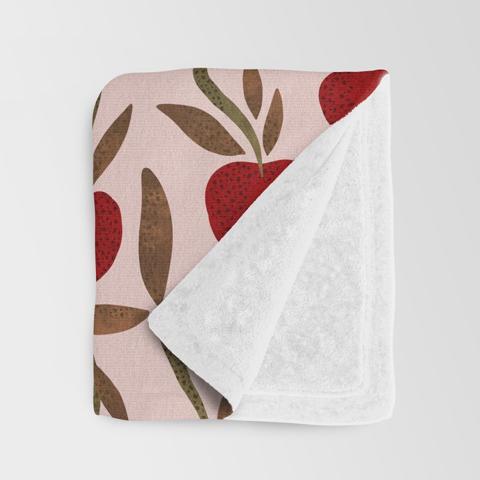 Cherry Collection - Blush Throw Blanket Gallery Image 3