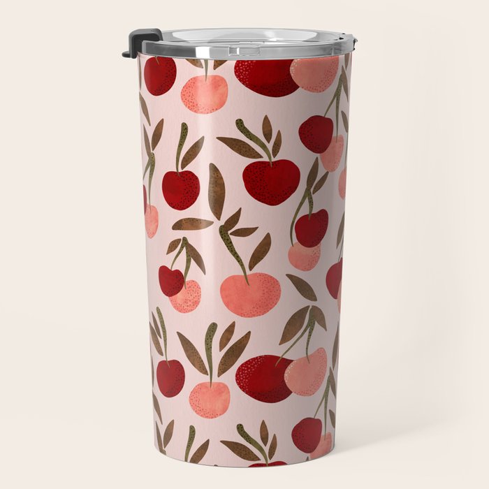 Cherry Collection - Blush Travel Mug Gallery Image 3