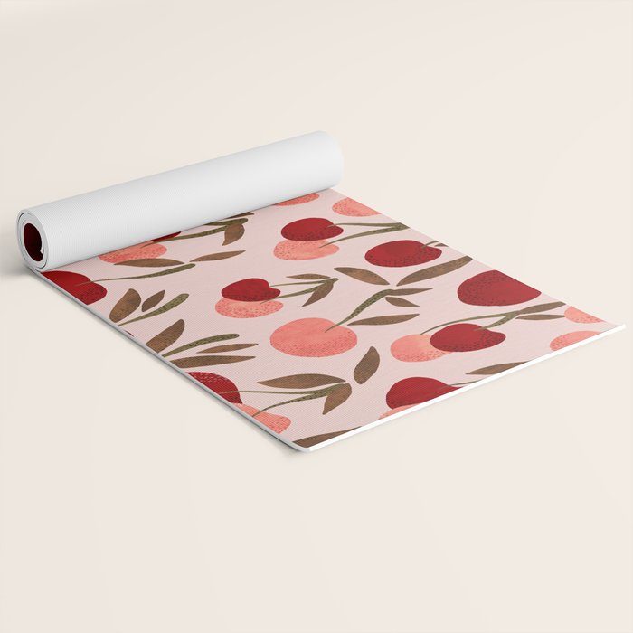 Cherry Collection - Blush Yoga Mat Gallery Image 2