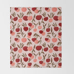 Cherry Collection - Blush Throw Blanket Gallery Image 2
