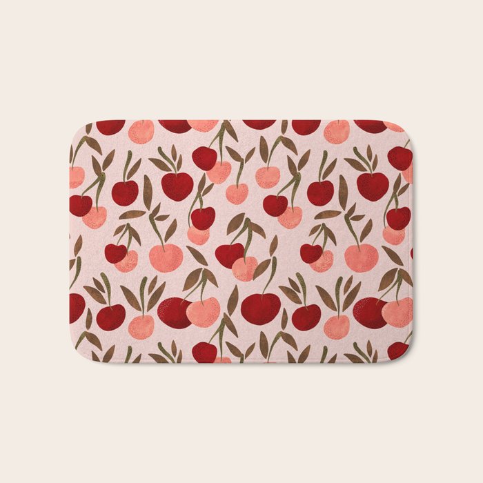 Cherry Collection - Blush Bath Mat Gallery Image 1