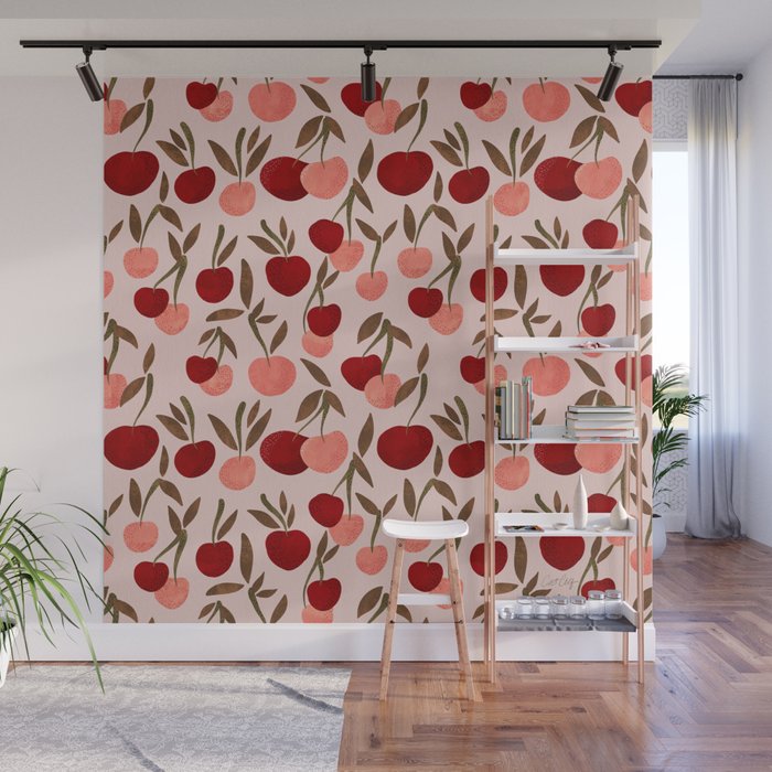Cherry Collection - Blush Wall Mural Gallery Image 1