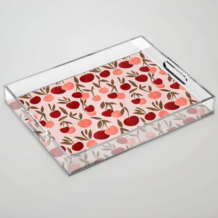 Cherry Collection - Blush Acrylic Tray Gallery Image 1