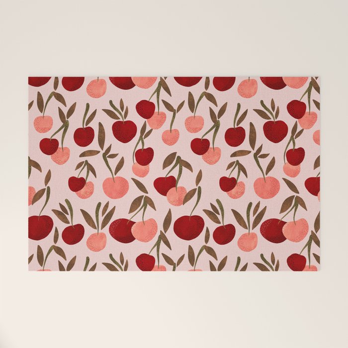 Cherry Collection - Blush Welcome Mat Gallery Image 1