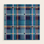 Tartan Motif Style B Wood Wall Art Gallery Image 1