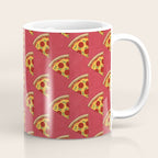 FAST FOOD / Pizza - pattern Coffee Mug Gallery Image 1