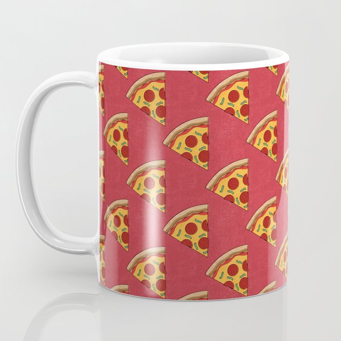 FAST FOOD / Pizza - pattern Coffee Mug Gallery Image 3