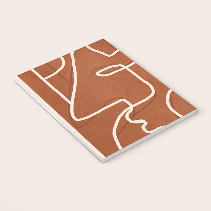 Abstract Face Sketch 4 Notebook Gallery Image 3