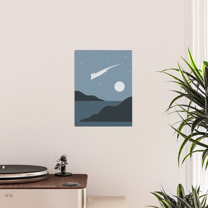 Cat Landscape 43 Poster Gallery Image 2