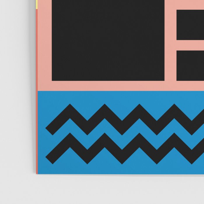 Neo Memphis Pattern 1 - Abstract Geometric / 80s-90s Retro Poster Gallery Image 3