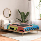 Neo Memphis Pattern 1 - Abstract Geometric / 80s-90s Retro Comforter Gallery Image 2