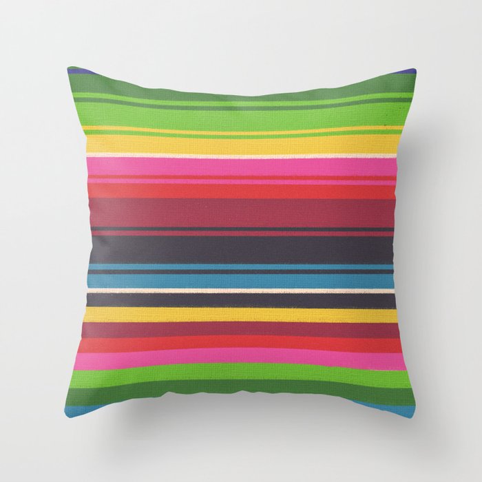 Folk abstract pattern #6 Throw Pillow Gallery Image 1