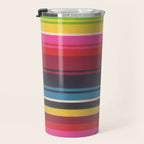 Folk abstract pattern #6 Travel Mug Gallery Image 3