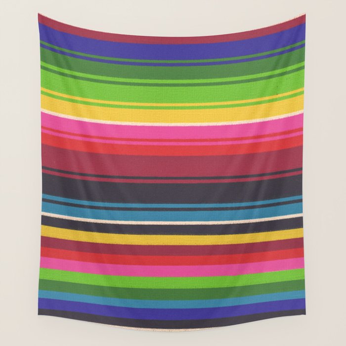 Folk abstract pattern #6 Wall Tapestry Gallery Image 4