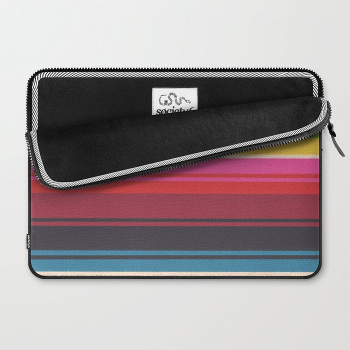 Folk abstract pattern #6 Laptop Sleeve Gallery Image 2