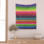 Folk abstract pattern #6 Wall Tapestry Gallery Image 2