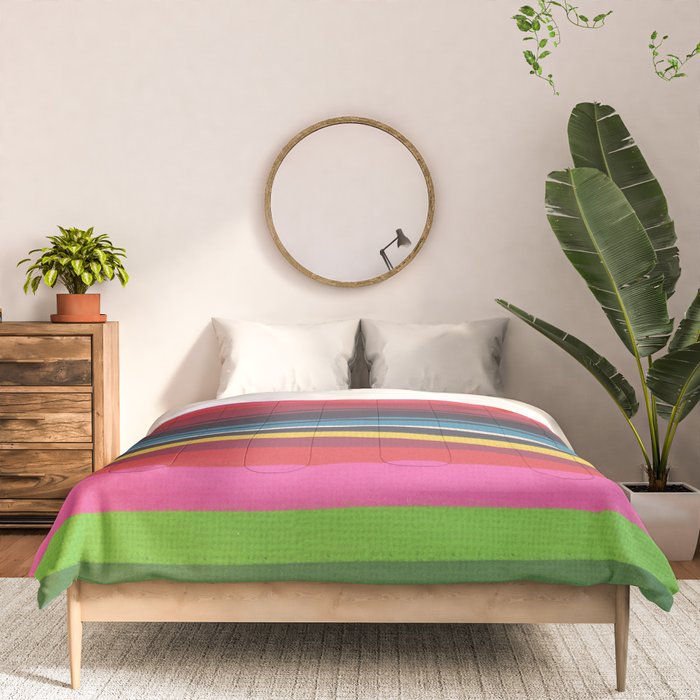 Folk abstract pattern #6 Comforter Gallery Image 3