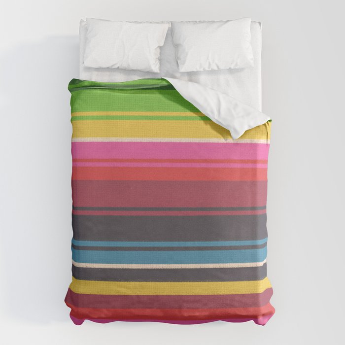 Folk abstract pattern #6 Duvet Cover Gallery Image 6