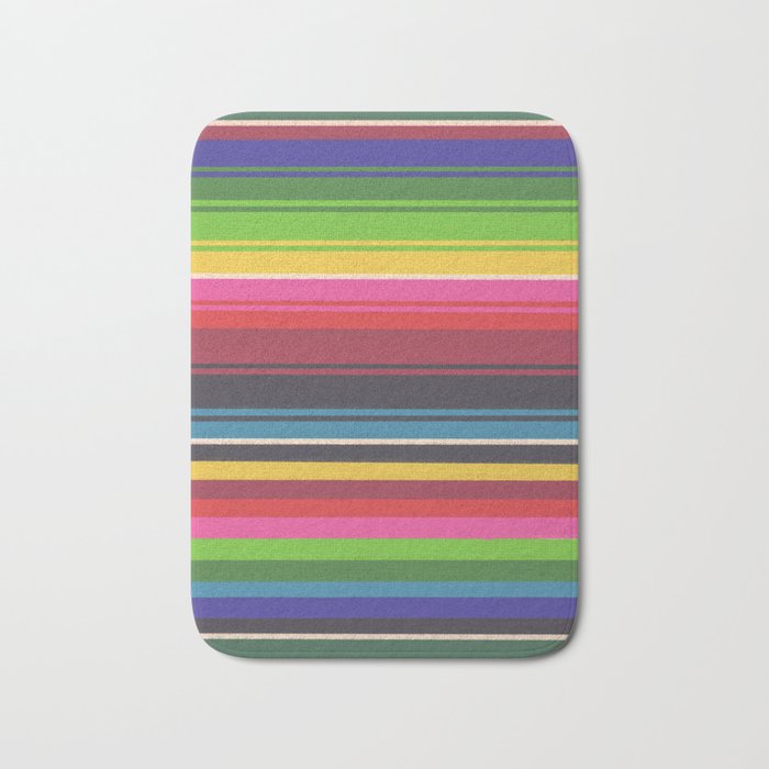 Folk abstract pattern #6 Bath Mat Gallery Image 1