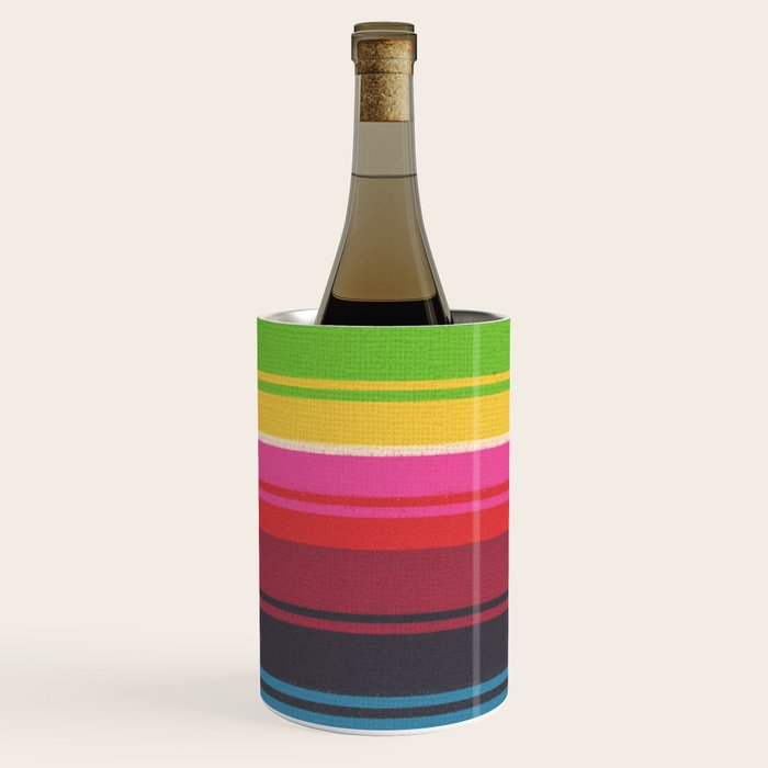 Folk abstract pattern #6 Wine Chiller Gallery Image 3