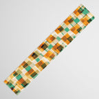 Abstract Linocut Pattern #9 Table Runner Gallery Image 3