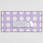 Happy Thoughts Lavender Desk Mat Gallery Image 1