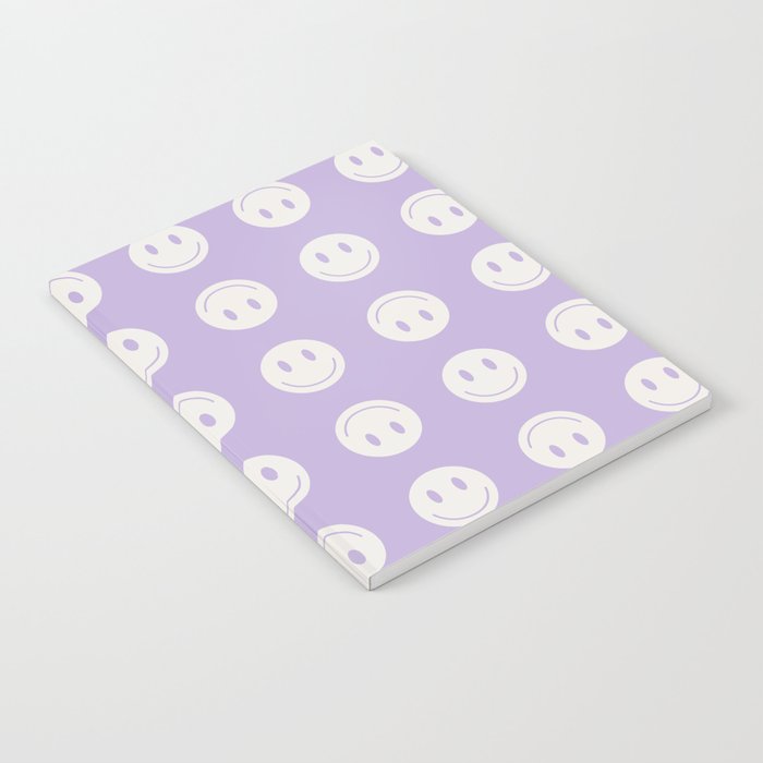 Happy Thoughts Lavender Notebook