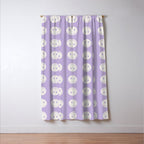 Happy Thoughts Lavender Window Curtain Gallery Image 3