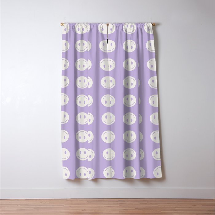 Happy Thoughts Lavender Window Curtain Gallery Image 3