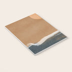 Sunset with minimal shapes on kraft paper Notebook Gallery Image 3