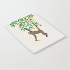 Monkey on lemon tree Notebook Gallery Image 2