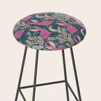 Jackalope - blue and purple  Stool Gallery Image 2