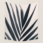Gray Palm #3 Wall Tapestry Gallery Image 4