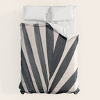 Gray Palm #3 Comforter Gallery Image 6