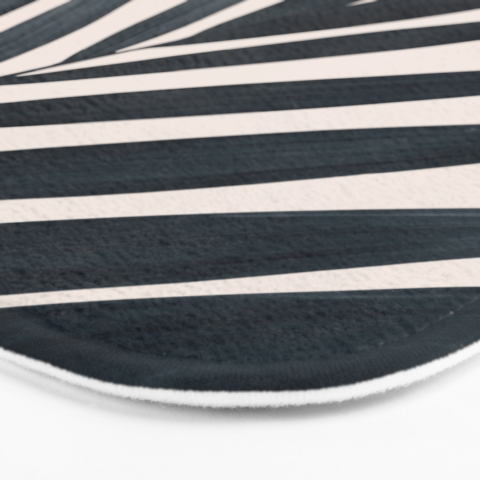 Gray Palm #3 Bath Mat Gallery Image 3