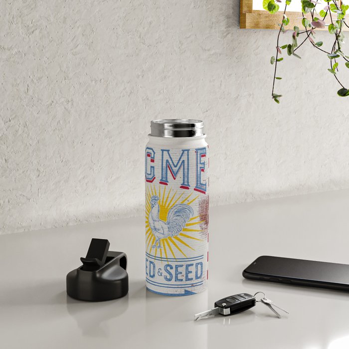Acme Feed and Seed Nashville Tennessee Water Bottle Gallery Image 4