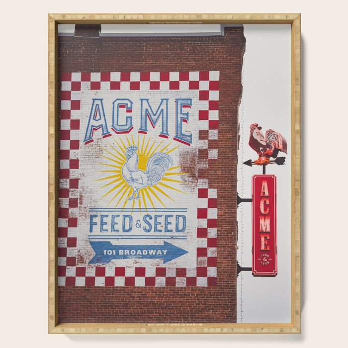 Acme Feed and Seed Nashville Tennessee Serving Tray Gallery Image 1