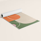 Minimal Colorful Abstract Shapes 10 Yoga Mat Gallery Image 2