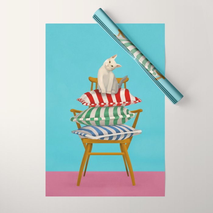 The Cushion Throne Wrapping Paper Gallery Image 1