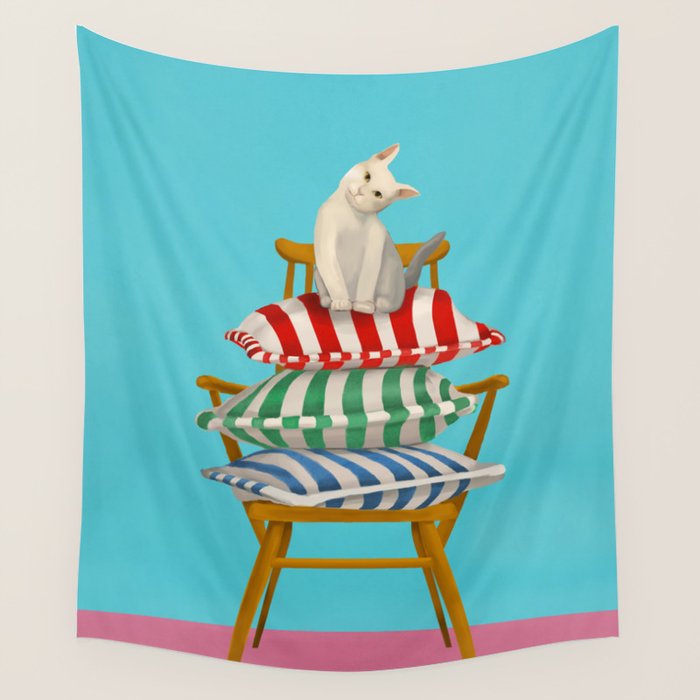 The Cushion Throne Wall Tapestry Gallery Image 1